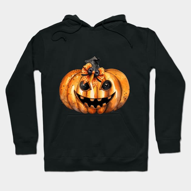 Pumpkin Chic Hoodie by mw1designsart